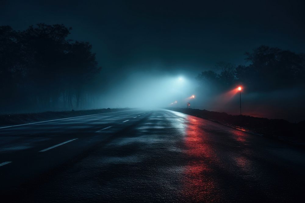 City light road outdoors. AI generated Image by rawpixel.