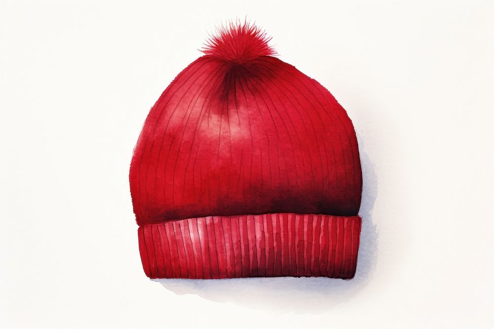 Beanie hat headwear clothing textile. AI generated Image by rawpixel.