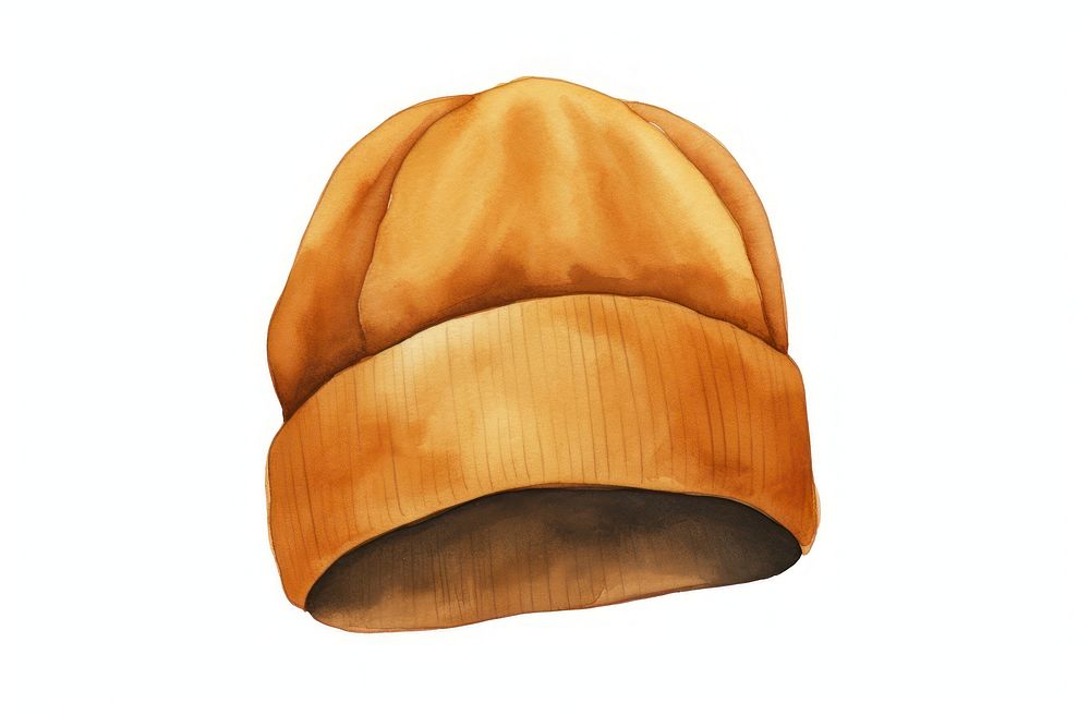 Beanie hat headgear headwear clothing. AI generated Image by rawpixel.