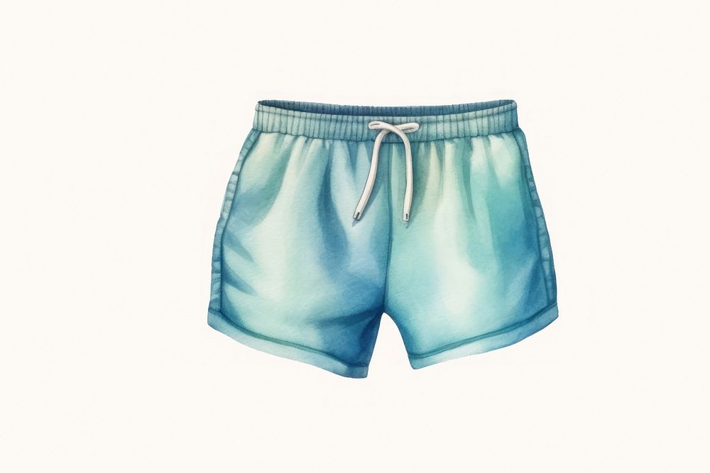 Swimming clothes two pieces shorts undergarment underpants. AI generated Image by rawpixel.
