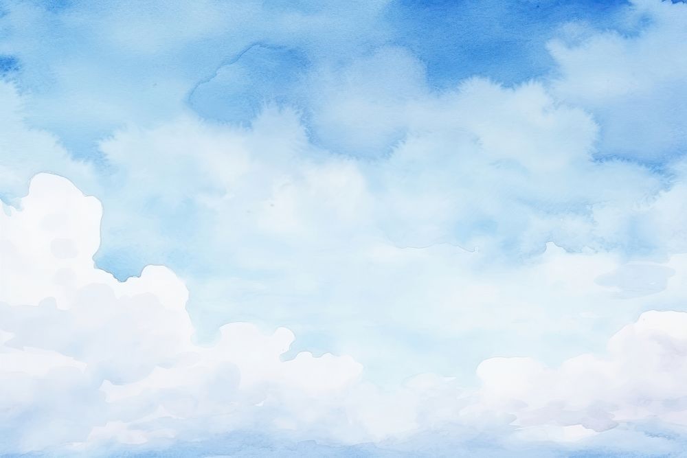 Blue sky background backgrounds outdoors nature. AI generated Image by rawpixel.