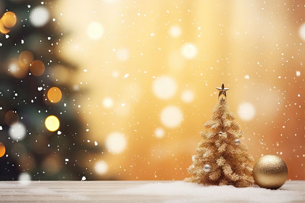 Christmas tree christmas decoration nature. AI generated Image by rawpixel.