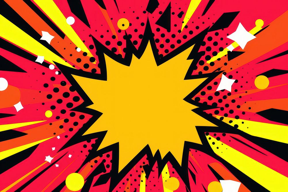  Boom backgrounds graphics pattern. AI generated Image by rawpixel.