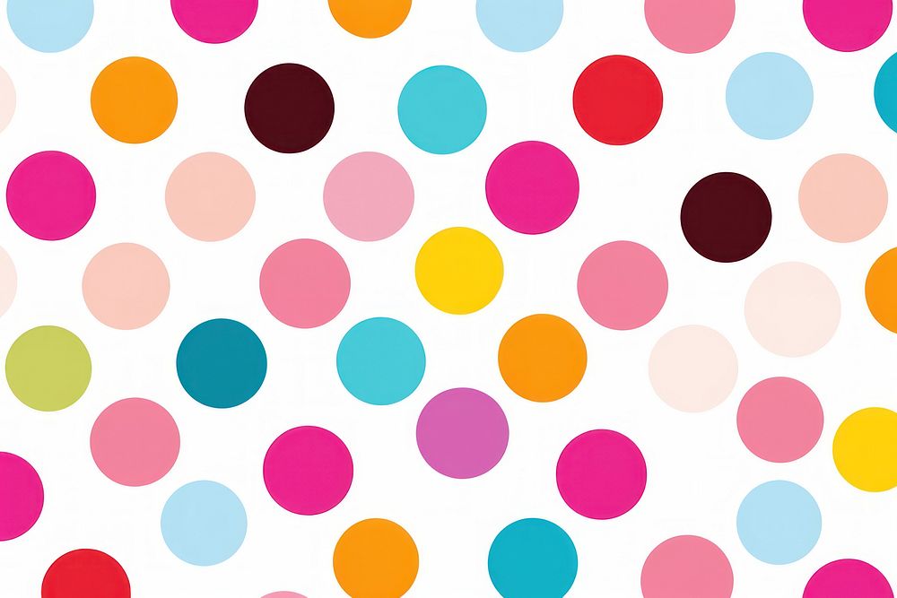  Polka Dot backgrounds pattern repetition. AI generated Image by rawpixel.