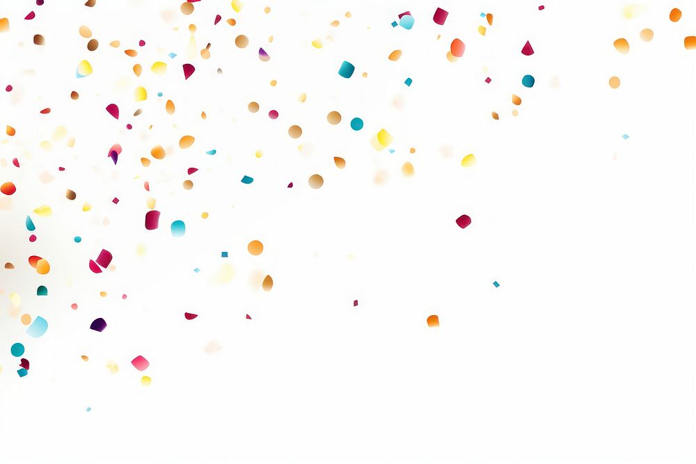 Confetti backgrounds celebration splattered. AI generated Image by rawpixel.