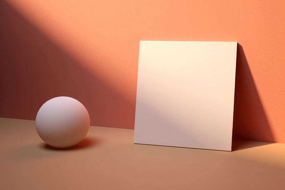 Blank paper egg architecture simplicity. AI generated Image by rawpixel.