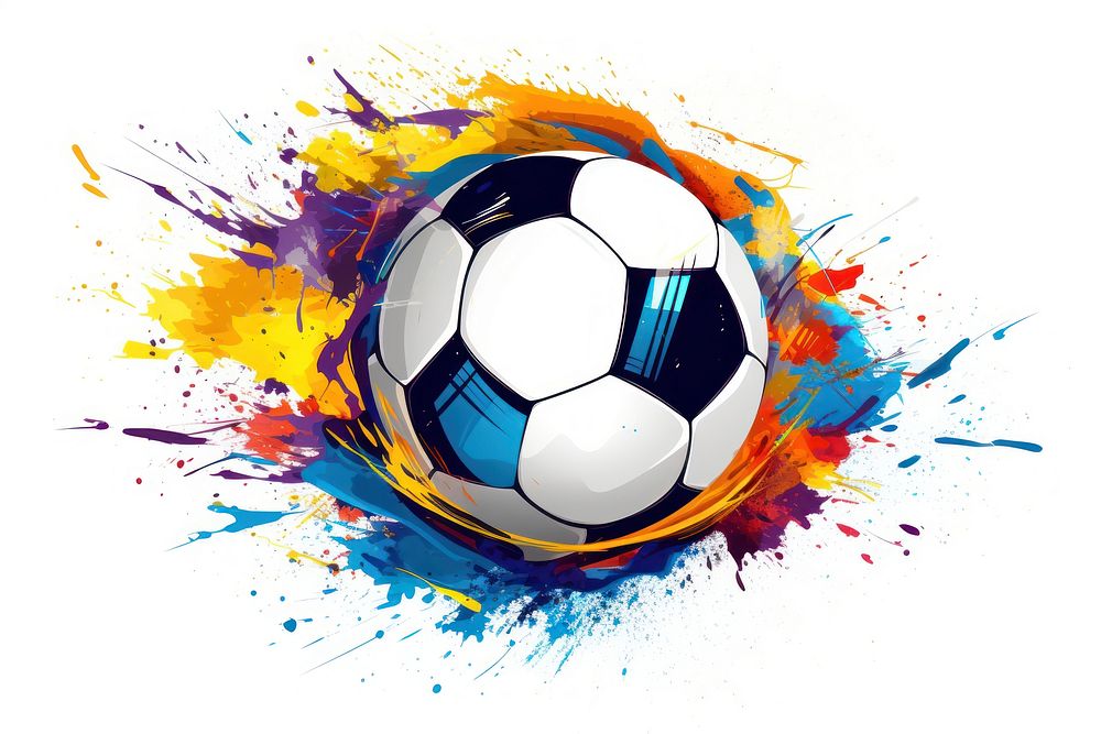 Football abstract sports soccer. | Premium Photo Illustration - rawpixel