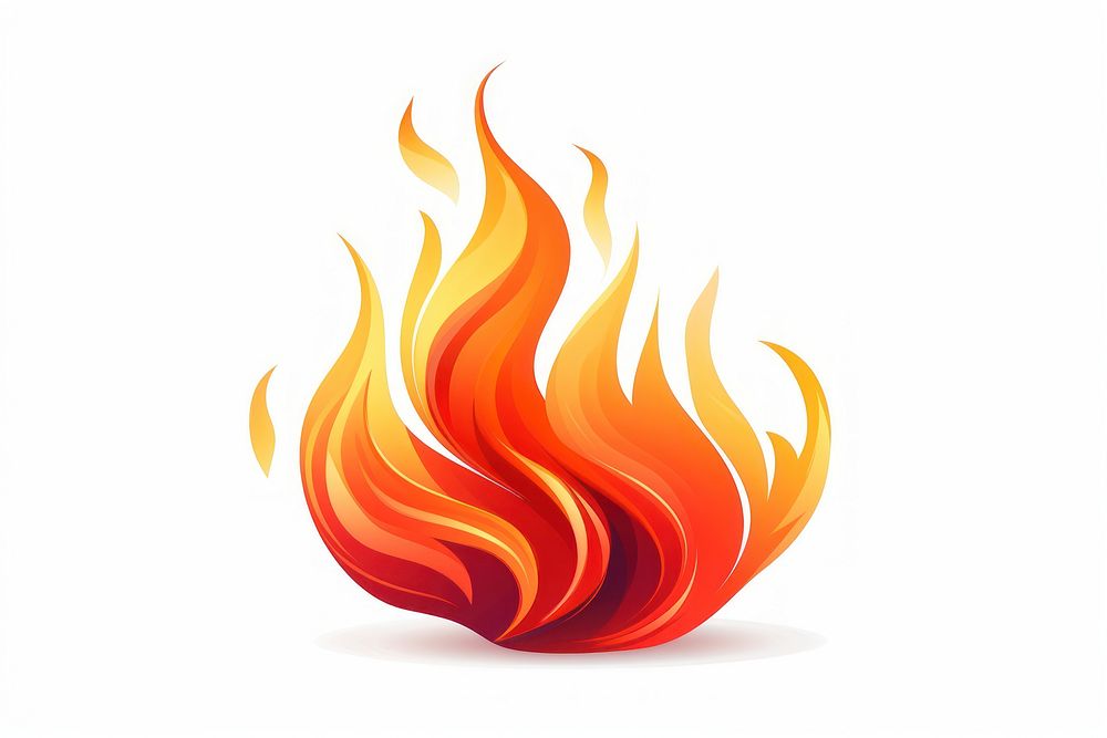 Flame fire glowing pattern. AI generated Image by rawpixel.
