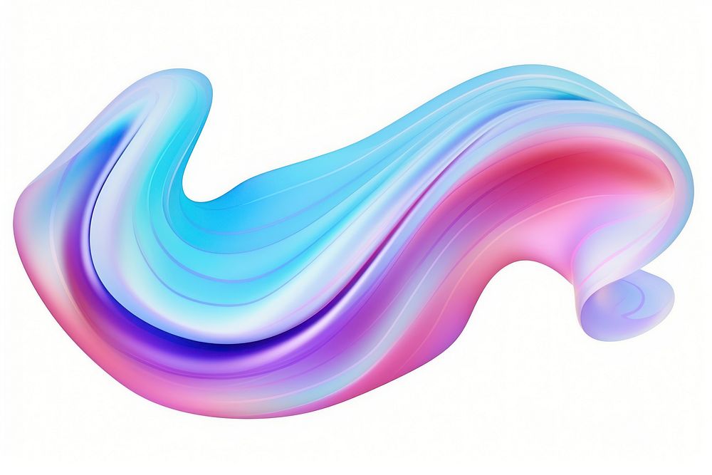 Fluid liquid shapes graphics white background creativity. AI generated Image by rawpixel.