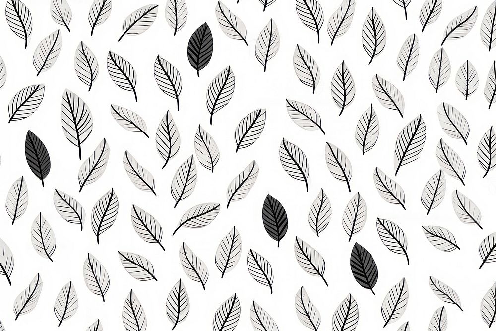 Leaves pattern backgrounds plant. AI generated Image by rawpixel.