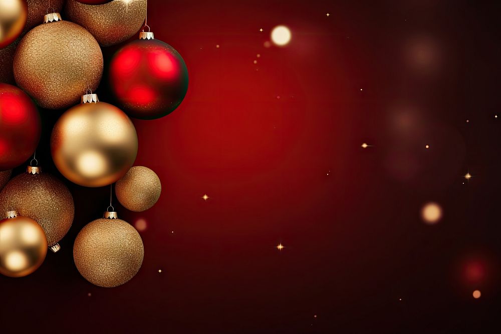 Merry Christmas christmas backgrounds sphere. AI generated Image by rawpixel.