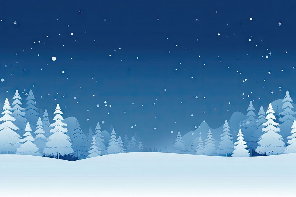 Winter background landscape christmas outdoors. AI generated Image by rawpixel.