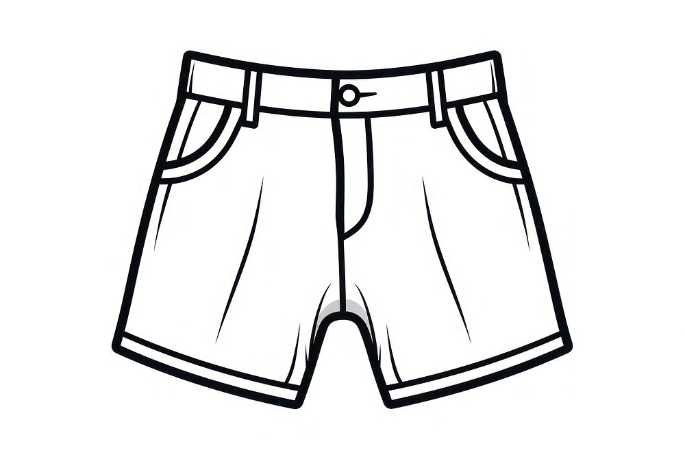 Pants shorts white underpants. AI generated Image by rawpixel.