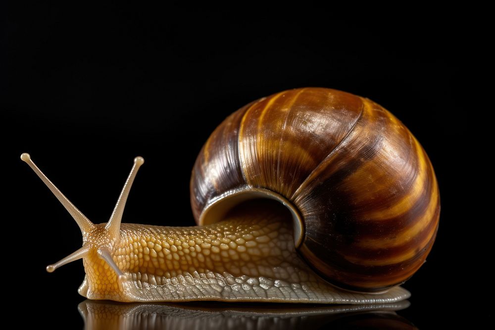 Grape snail animal invertebrate gastropod. AI generated Image by rawpixel.