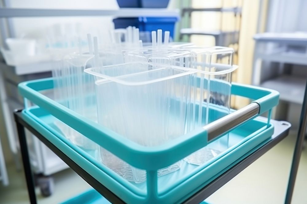 Hospital tub biochemistry laboratory. AI generated Image by rawpixel.