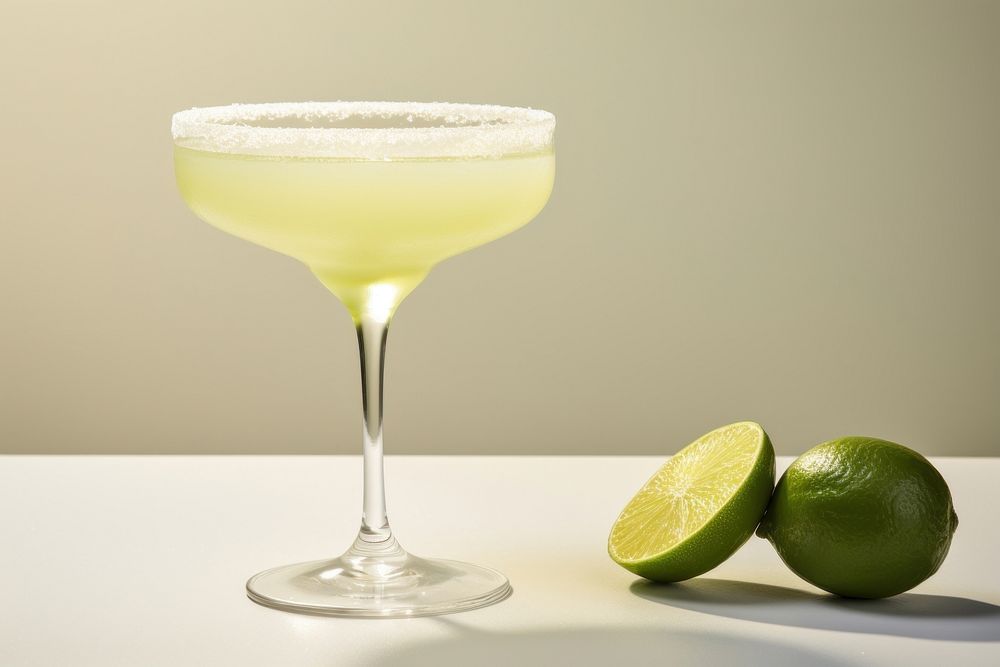 Fresh lime margarita cocktail drink fruit food. AI generated Image by rawpixel.