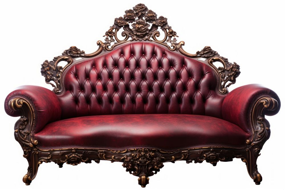 Palace furniture armchair sofa. AI generated Image by rawpixel.