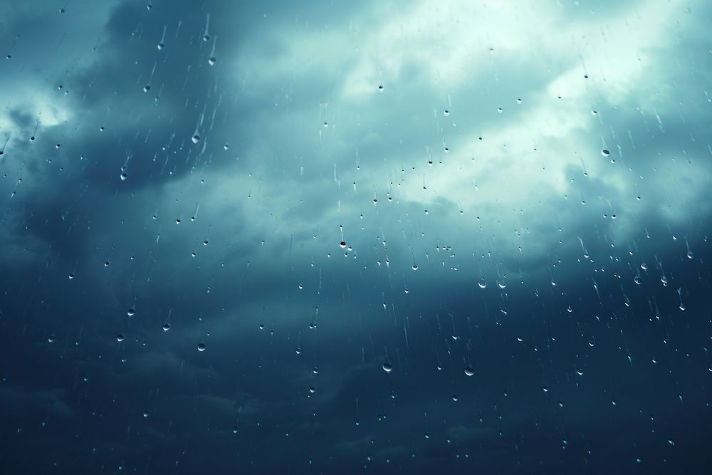 Sky outdoors nature rain. AI generated Image by rawpixel.