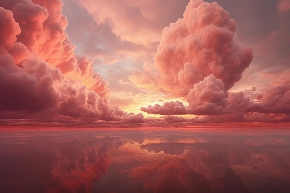 Sky cloud landscape panoramic. AI generated Image by rawpixel.