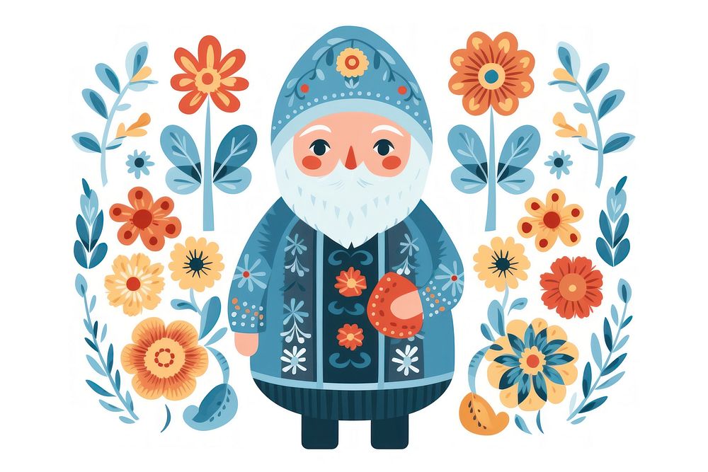 Grandfather art pattern winter. AI generated Image by rawpixel.