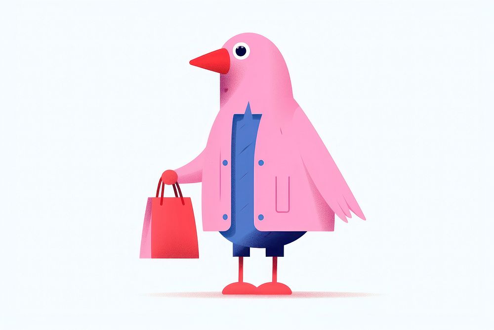 Bird shopping animal accessories accessory. AI generated Image by rawpixel.