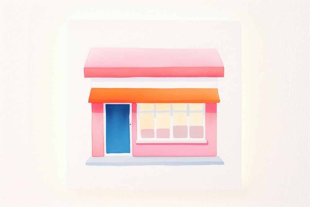 Small store art architecture creativity. AI generated Image by rawpixel.