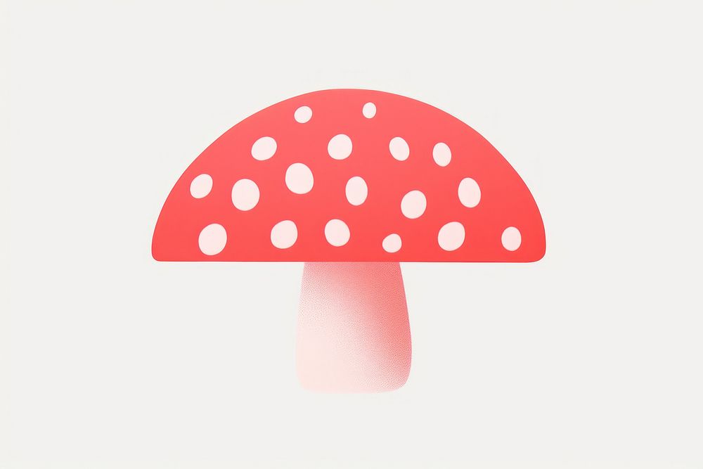 Mushroom agaric fungus toadstool. AI generated Image by rawpixel.