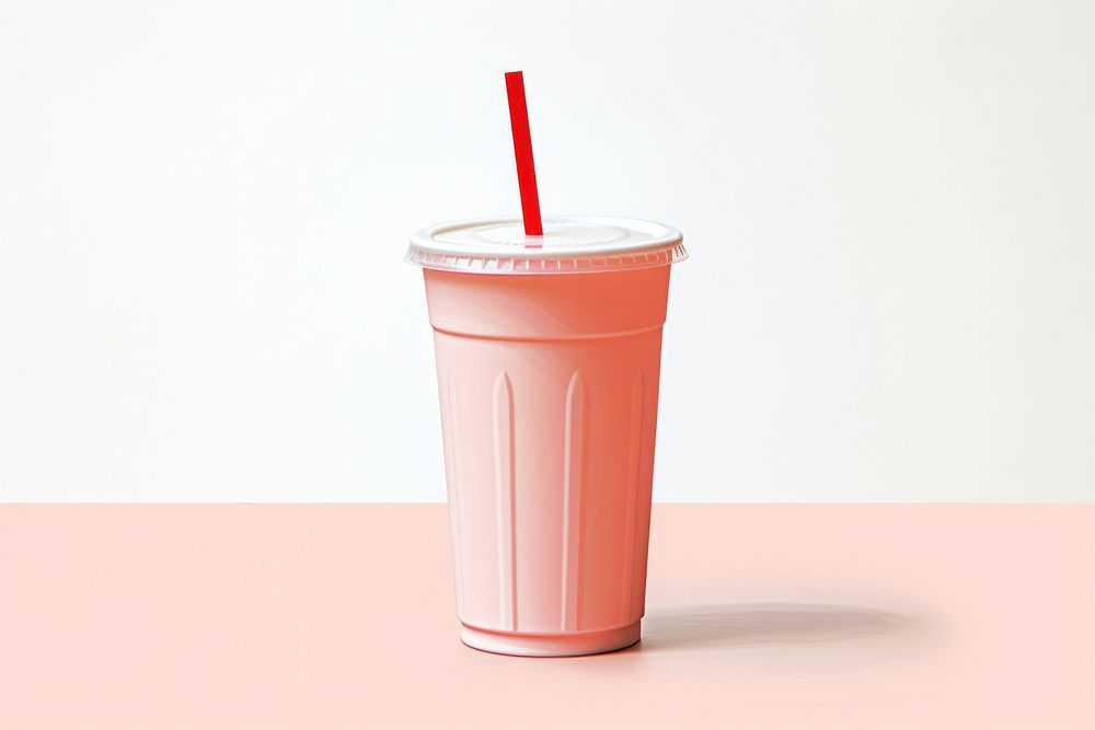 Milkshake smoothie drink cup. AI generated Image by rawpixel.