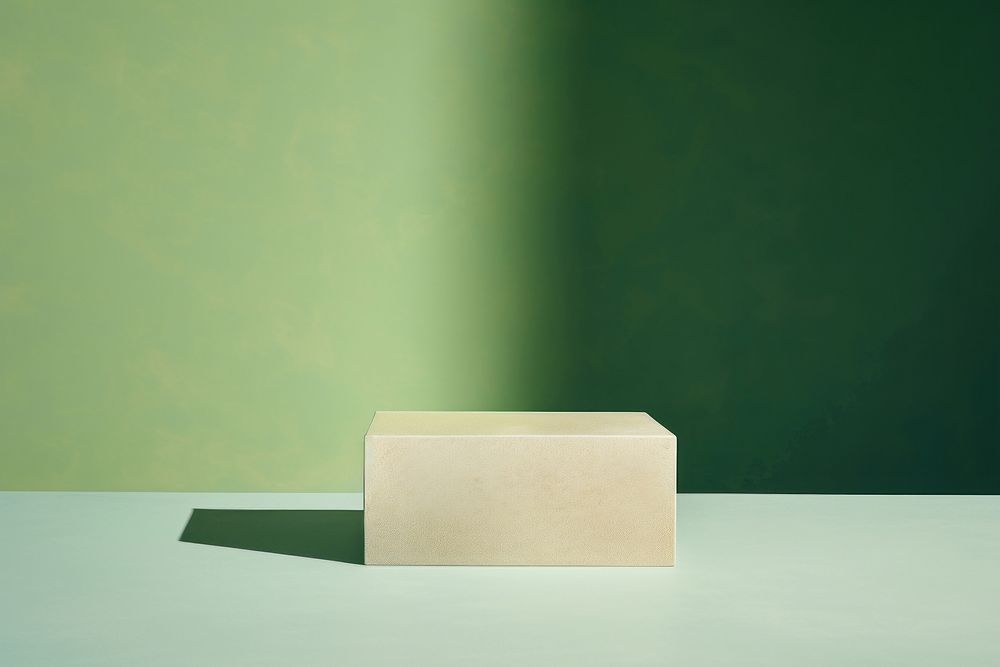 Box lighting green simplicity. AI generated Image by rawpixel.
