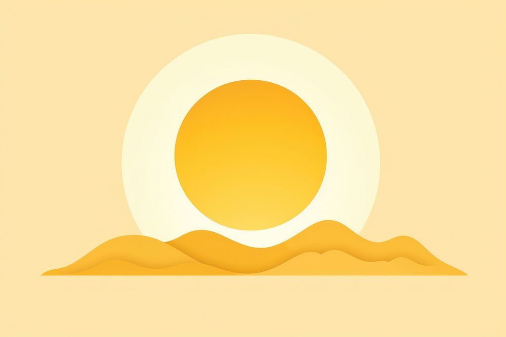 Sun nature sky crescent. AI generated Image by rawpixel.