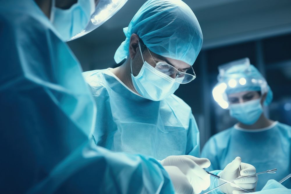 Science surgeon hospital surgery. AI generated Image by rawpixel.