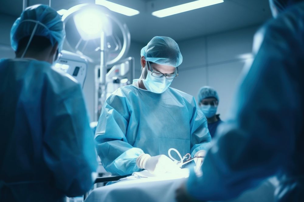 Science surgeon hospital surgery. AI generated Image by rawpixel.