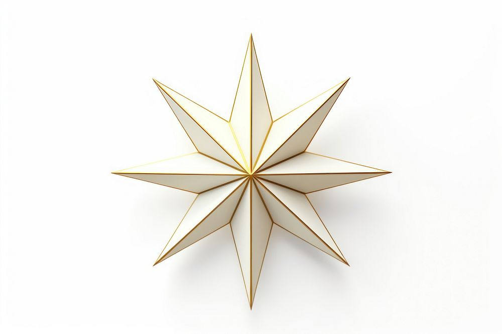 Christmas star white background celebration. AI generated Image by rawpixel.