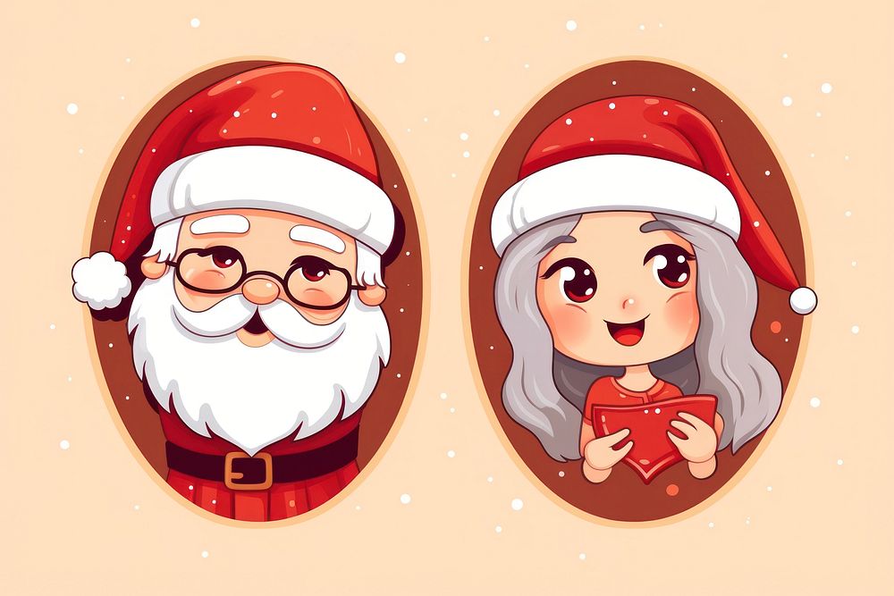 Christmas cartoon christmas holiday. AI generated Image by rawpixel.