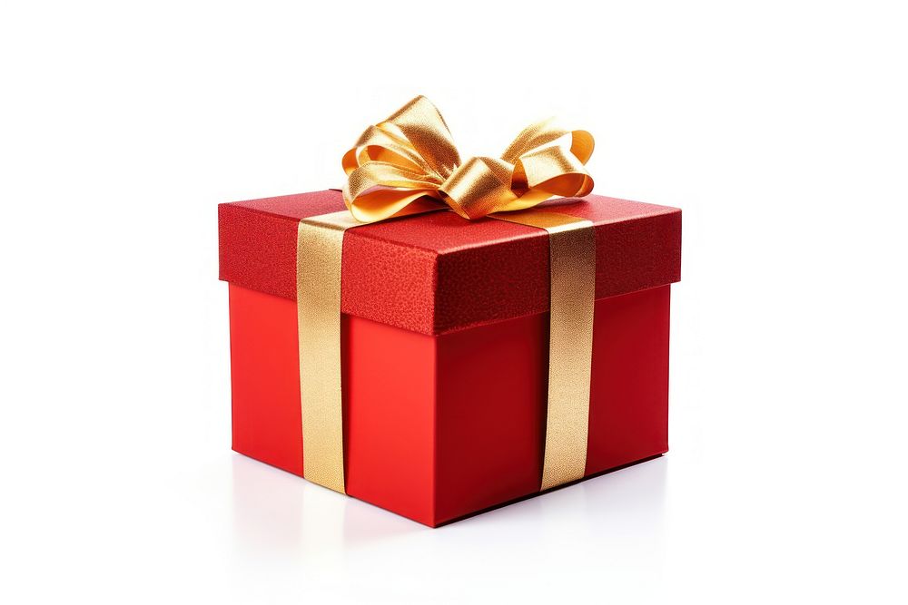 Gift box ribbon gold. AI generated Image by rawpixel.