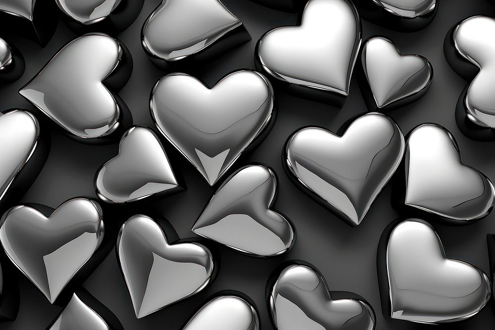 Hearts pattern backgrounds electronics. AI generated Image by rawpixel.