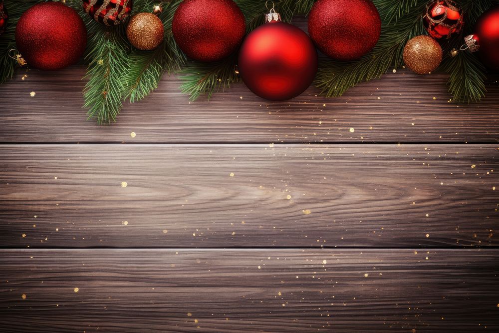 Chirstmas border backgrounds christmas wood. AI generated Image by rawpixel.