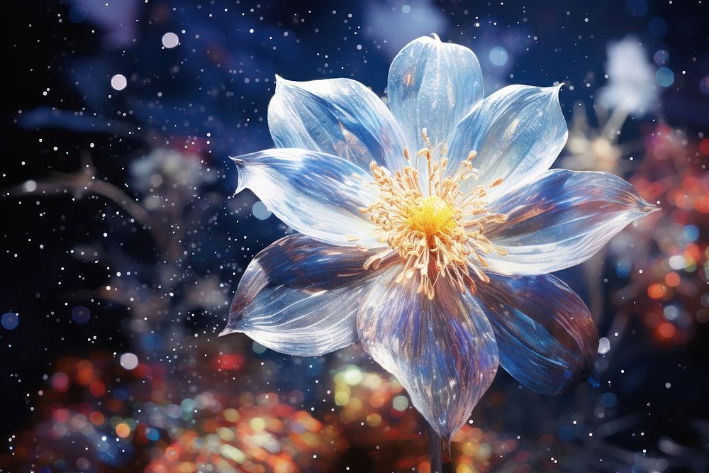 New Year flower outdoors blossom. AI generated Image by rawpixel.