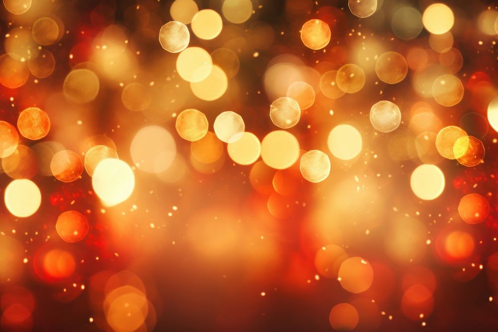 Bokeh light backgrounds christmas. AI generated Image by rawpixel.