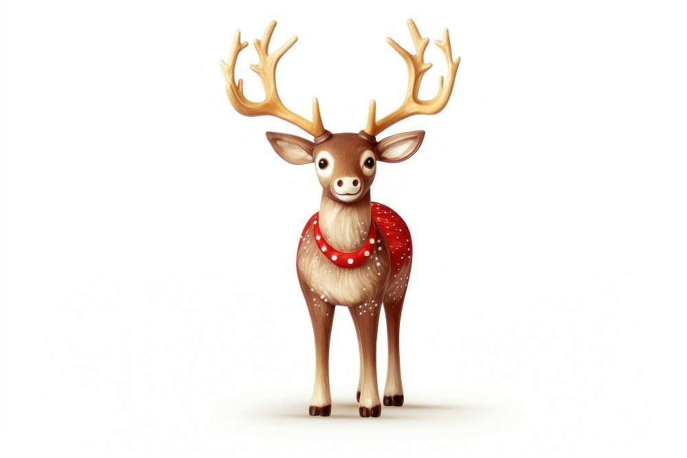 Antler animal mammal deer. AI generated Image by rawpixel.