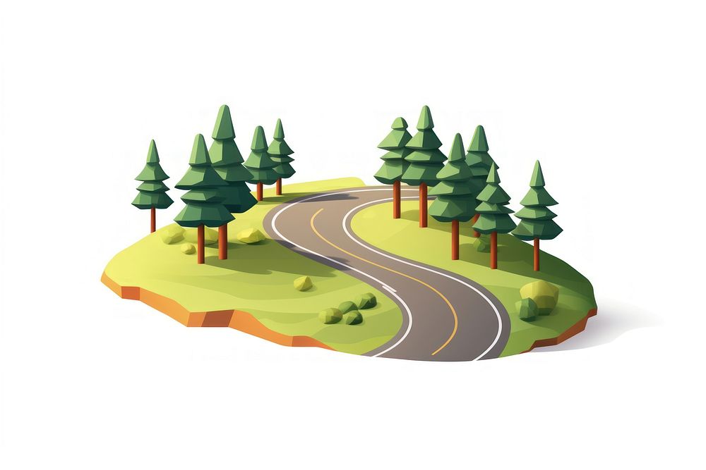 Road outdoors nature plant. AI generated Image by rawpixel.