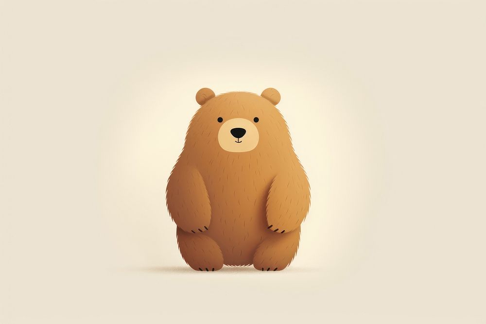 Bear mammal representation wildlife. AI generated Image by rawpixel.