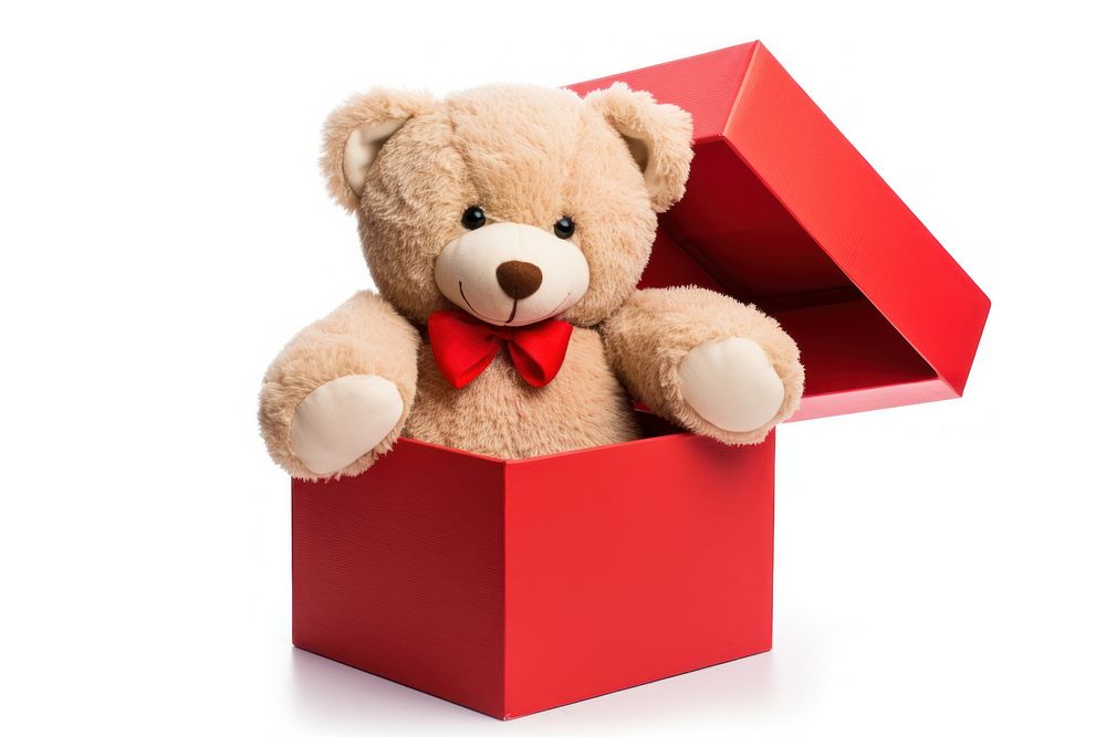 Teddy gift cute bear toy. AI generated Image by rawpixel.