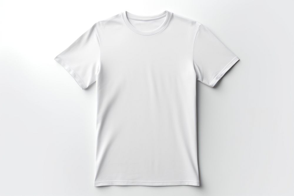 T-shirt white sleeve coathanger. AI generated Image by rawpixel.