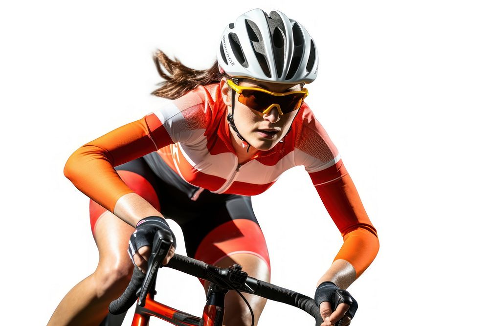 Women cyclist bicycle vehicle cycling. AI generated Image by rawpixel.