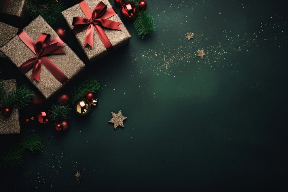 Christmas gifts backgrounds red transportation. AI generated Image by rawpixel.