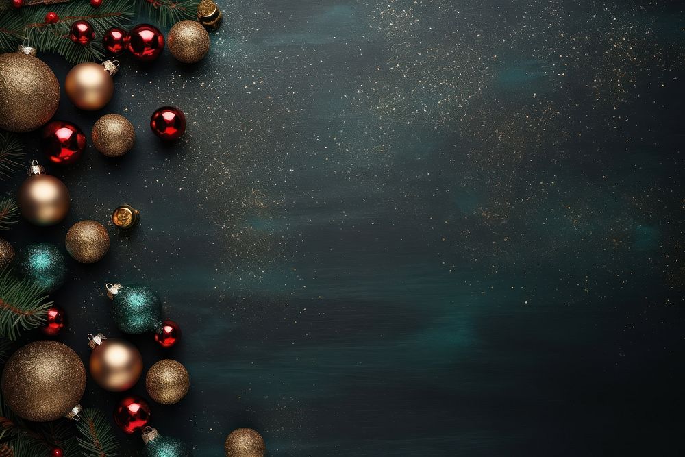 Christmas decorations backgrounds illuminated celebration. AI generated Image by rawpixel.