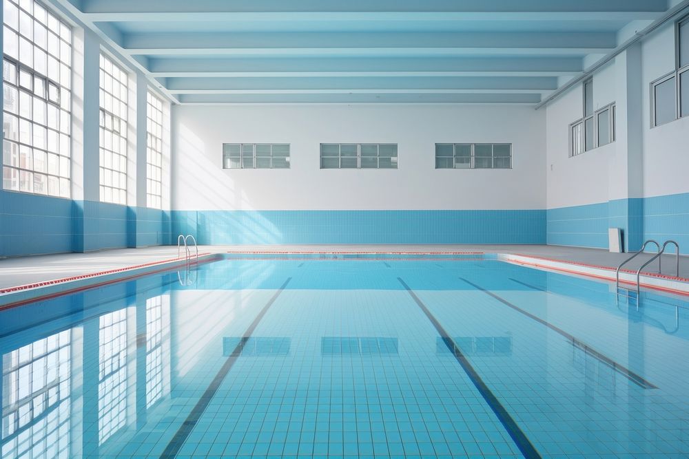 Empty Sport Pool sports swimming pool. AI generated Image by rawpixel.