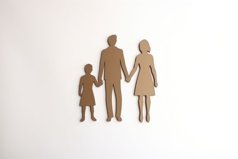Family back representation togetherness. AI generated Image by rawpixel.