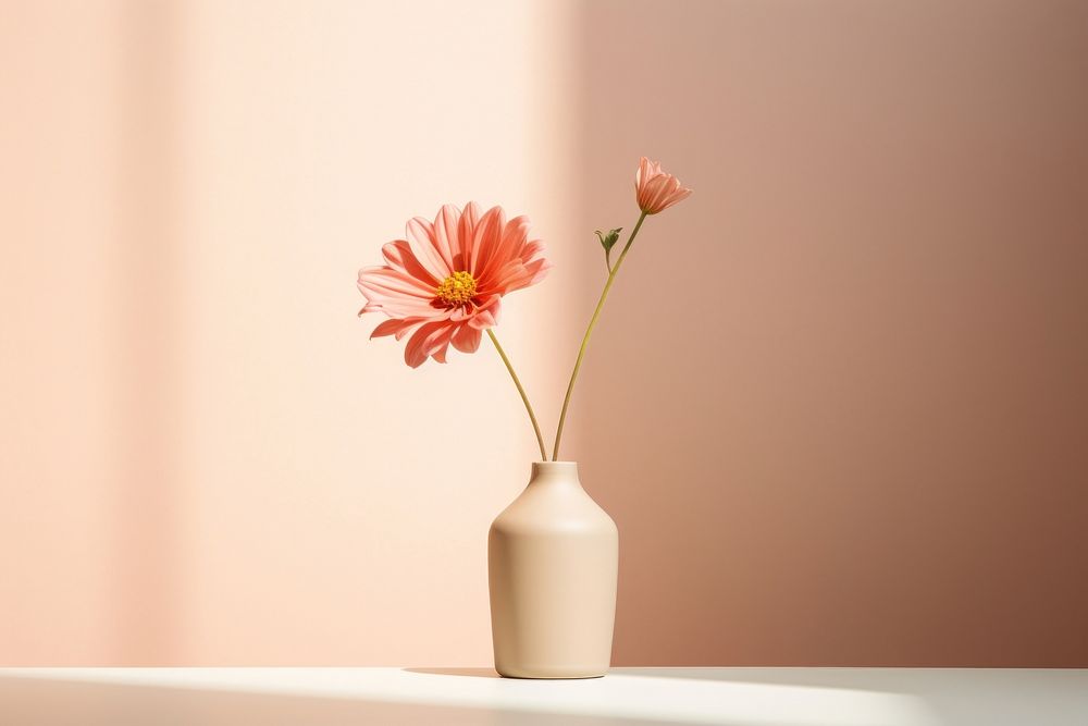 Flower plant vase decoration. AI generated Image by rawpixel.
